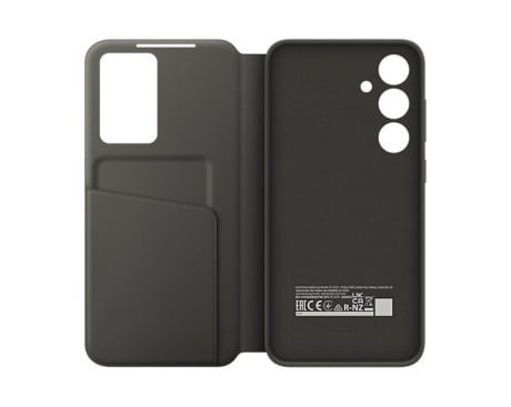 Оригинальный чехол-книжка Samsung Smart View Wallet для Samsung Galaxy S24 FE - Black(EF-ZS721CBEGWW)