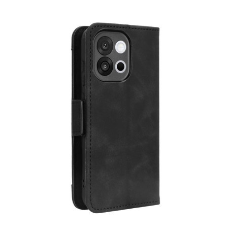 Чехол-книжка Skin Feel Calf на OnePlus 13T - черный