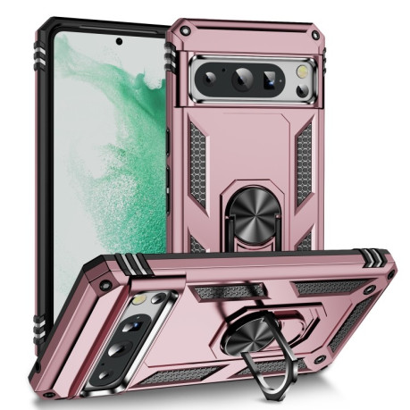 Протиударний чохол HMC 360 Degree Rotating Holder для Google Pixel 8 Pro - рожеве золото