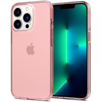 Оригинальный чехол Spigen Crystal Flex для iPhone 13 Pro - Rose Crystal
