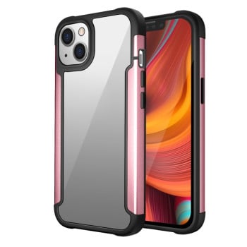 Протиударний чохол Iron Man Series на iPhone 14 – рожеве золото.