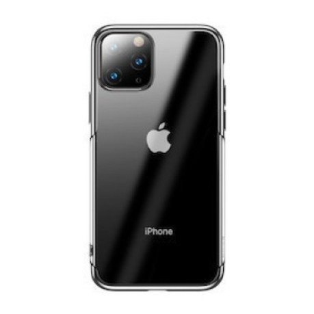 Силиконовый чехол J-Case Dawning case на iPhone 11 Pro Max - серебристый