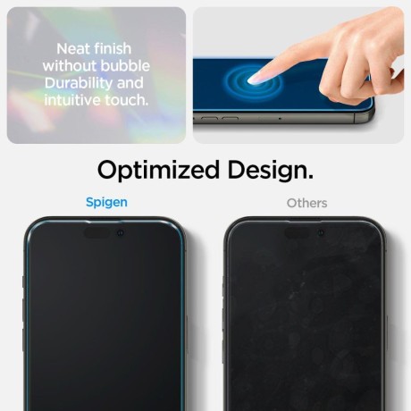 Захисний комплект SPIGEN CRYSTAL PACK для iPhone 14 Pro - Crystal Clear