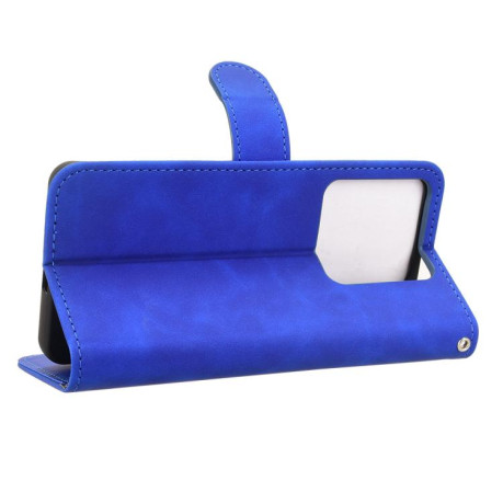 Чехол-книжка Retro Skin Feel Business Magnetic на Xiaomi Poco M7 Pro 5G - синий