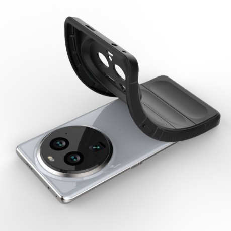 Силіконовий чохол Magic Flannel для OPPO Find X6 Pro 5G - білий