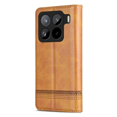 Чохол-книжка AZNS Magnetic Calf на Xiaomi 15 Pro 5G - коричневий