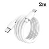 Кабель XJ-97 60W 3A USB-C / Type-C to Type-C Fast Charging Data Cable, Cable Length:2m