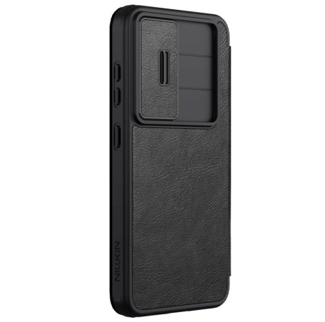 Чохол-книжка Nillkin Qin Series для Samsung Galaxy S25 5G - чорний