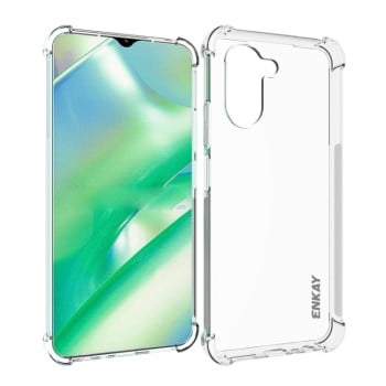 Противоударный чехол ENKAY Clear для Realme C33 4G - прозрачный
