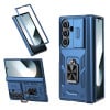 Чехол Sliding Window Hinge на Samsung Galaxy Fold 7 5G - синий