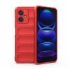 Силіконовий чохол Magic Flannel для Xiaomi Redmi Note 12 China - червоний