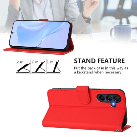 Чохол-книжка Skin Feel S-type  для Samsung Galaxy A26 5G - червоний