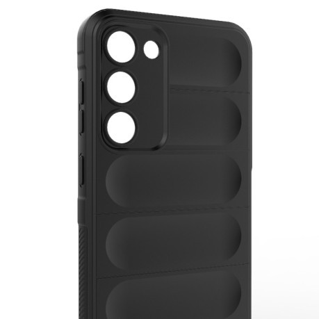 Силіконовий чохол Magic Flannel для Samsung Galaxy S23+Plus 5G - чорний