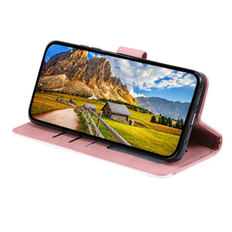 Чохол-книжка Stitching Skin Feel на Motorola Edge 60 Fusion - золото