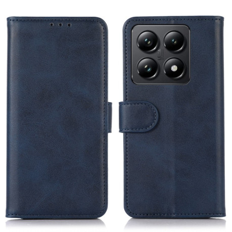 Чохол-книжка Cow Texture для Xiaomi 14T Pro - синій