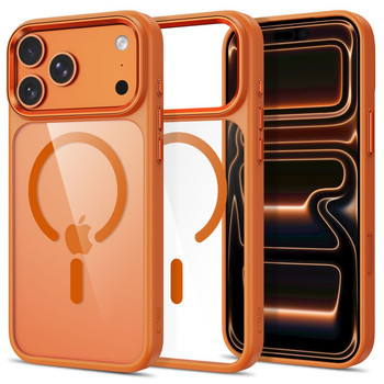 Оригинальный чехол Tech-Protect Magmat MagSafe CC на iPhone 17 Pro / 18 Pro — прозрачный