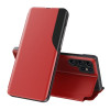 Чехол-книжка Clear View Standing Cover на Samsung Galaxy S24 Ultra 5G - красный