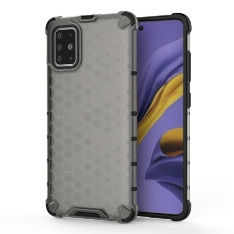 Чохол протиударний Honeycomb на Samsung Galaxy A02S-чорний