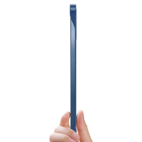 Противоударный чехол Frosted Soft Four-corner (MagSafe) для iPhone 14 Pro Max - синий