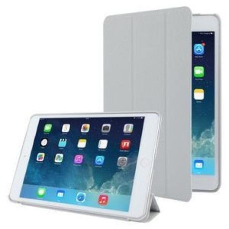 Чехол 3-fold Smart Cover серый для iPad mini 3/ 2/ 1