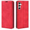 Чохол-книжка Retro Skin Feel Business Magnetic для Samsung Galaxy A35 - червоний