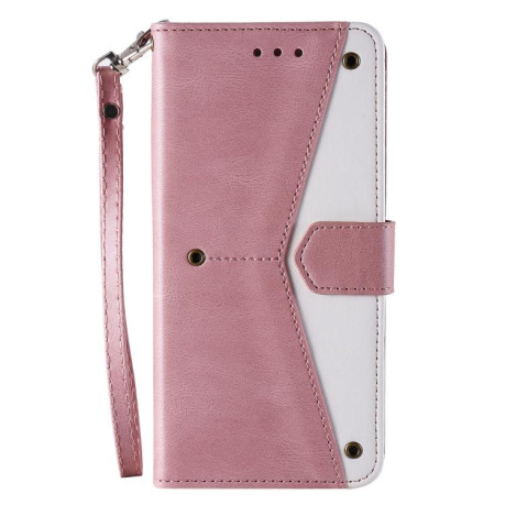 Чохол-книжка Stitching Skin Feel на Motorola Edge 60 Fusion - золото