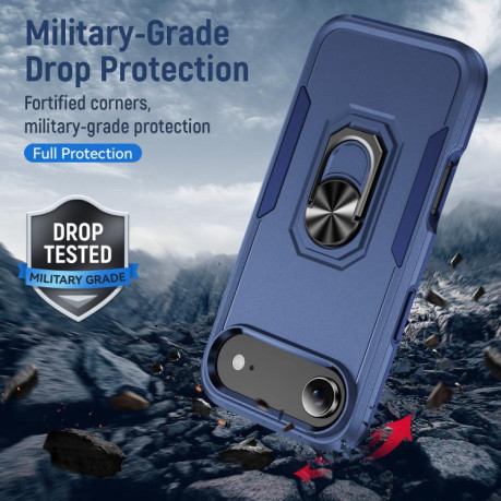 Противоударный чехол Heavy Duty Armor для iPhone Air - синий