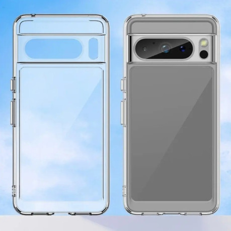 Протиударний чохол Colorful Acrylic Series для Google Pixel 8 Pro - прозорий