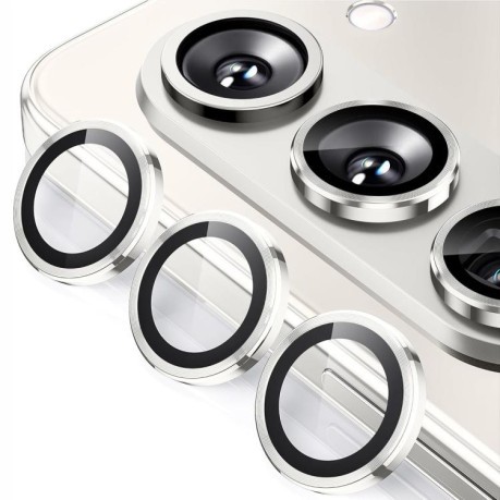 Захисне скло на камеру ENKAY Aluminium для Samsung Galaxy Fold 7 - сріблясте