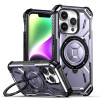 Противоударный чехол Armor Series MagSafe для iPhone 15 Pro - фиолетовый