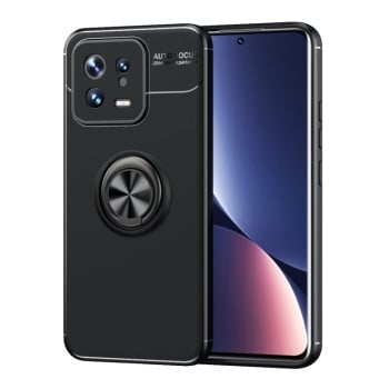 Ударозахисний чохол Metal Ring Holder для Xiaomi 13 - чорний
