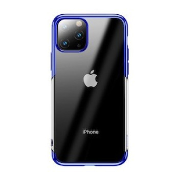 Силиконовый чехол Baseus Shining case на iPhone 11 Pro-синий