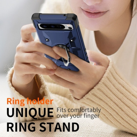 Протиударний чохол HMC 360 Degree Rotating Holder для Google Pixel 8 Pro - синій