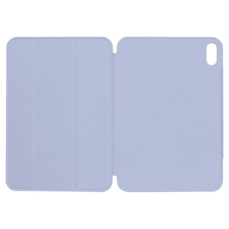 Магнитный чехол-книжка Ultra-thin Non-buckle на iPad mini 6 - фиолетовый