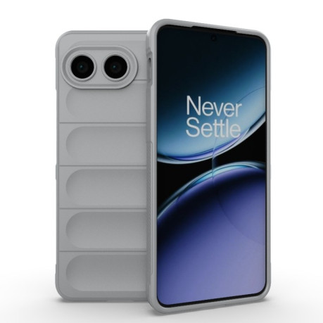 Силиконовый чехол Magic Flannel для OnePlus Nord 4 5G Global - серый