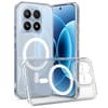 Чохол Clear Case з MagSafe, гібрид твердого й м'якого матеріалу на Xiaomi 17 — прозорий
