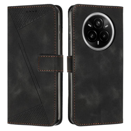 Чехол-книжка Dream Triangle Leather на Realme 14 Pro+ - черный
