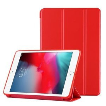 Чехол- книжка Bottom Case Foldable Deformation силиконовый держатель на iPad mini 5 (2019) -красный