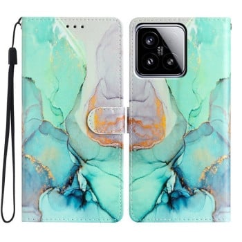 Чехол-книжка Colored Drawing Pattern для Xiaomi 15 - разноцветные