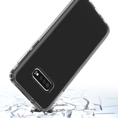 Акриловый противоударный чехол на Samsung Galaxy S10e -черный