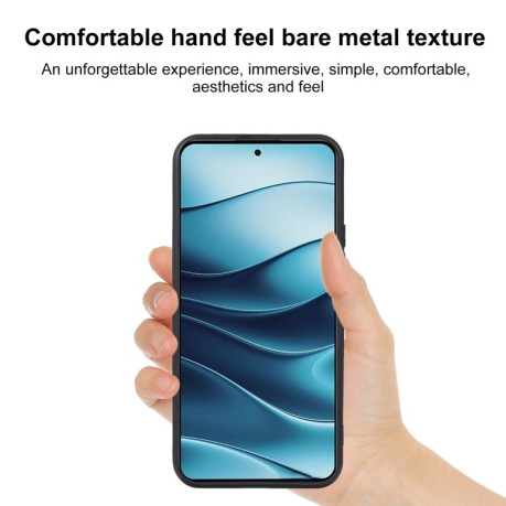 Силіконовий чохол для Xiaomi Redmi Note 14 4G - чорний