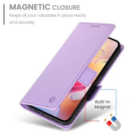 Чохол-книжка Side Buckle Magnetic Frosted Leather  для Samsung Galaxy A26 5G - фіолетовий