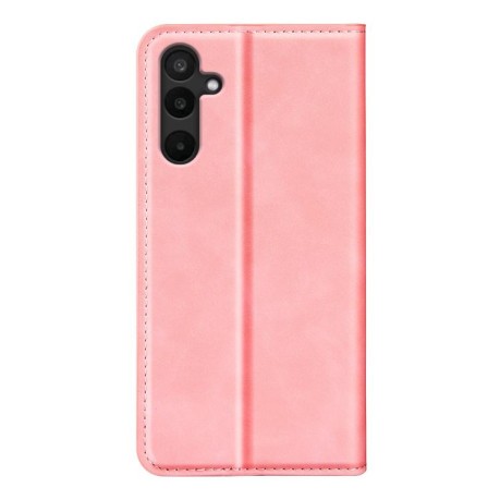 Чехол-книжка Retro Skin Feel Business Magnetic на Samsung Galaxy M16 / F16 - розовый