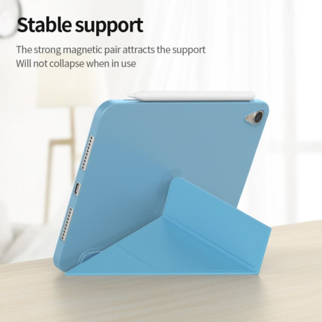 Чехол-книжка Double-sided Matte Deformation для iPad mini 6 - темно-синий