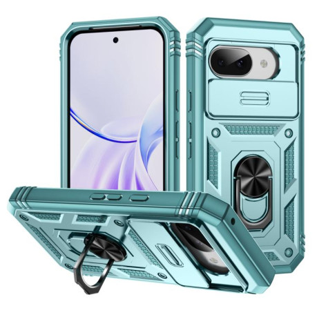 Протиударний чохол Sliding Camshield для Google Pixel 9a - зелений