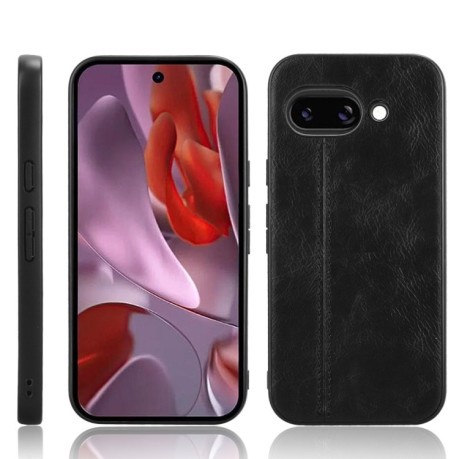 Ударозащитный чехол Sewing Cow Pattern для Google Pixel 9a - черный