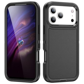 Двосторонний противоударный чехол Life Waterproof Rugged для iPhone 17 Pro Max - черный