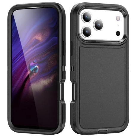 Двосторонний противоударный чехол Life Waterproof Rugged для iPhone 17 Pro Max - черный