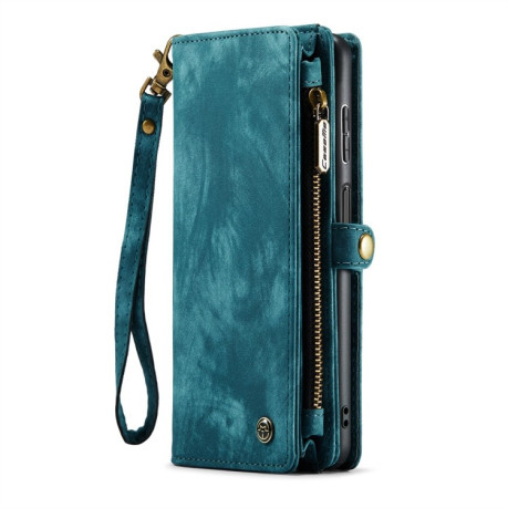 Чохол-гаманець CaseMe 008 Series Zipper Style на Samsung Galaxy A14 5G - синій