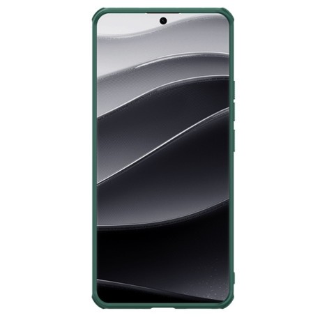 Протиударний чохол NILLKIN Super Frosted для Xiaomi Redmi Note 14 Pro 5G/Poco X7 - зелений